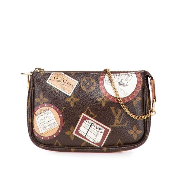Pre Loved louis vuitton Women Brown Handbags - Picture 1 of 8